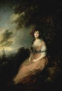 Thomas Gainsborough Mrs. Richard B. Sheridan oil on canvas